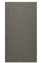 Swanstone  TSMK8450.203 50 x 84  Traditional Subway Tile Glue up Bathtub and Shower Single Wall Panel in Ash Gray