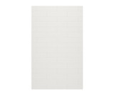Swanstone 62 x 96 Modern Subway Tile Glue up Bathtub and Shower Single Wall Panel in Birch - MSMK9662.226
