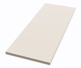Swanstone Solid Surface Vanity Side Apron Panel 1/2" x 8" x 21" in Tahiti White - VT00022SA.011