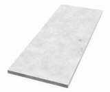 Swanstone VT00022SA.130 Solid Surface Vanity Side Apron Panel 1/2" x 8" x 21" in Ice