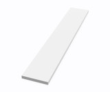 Swanstone 3/8" x 3" x 18" Sidesplash For 17" & 19" Ellipse Vanity Top - White