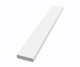 Swanstone 3/8" x 3" x 21" Sidesplash for Ellipse Vanity Top in White - VT02103SS.010