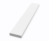 Swanstone 3/4" 3" x 18" Sidesplash for 17" & 19" Ellipse Vanity Top in White - VT00019SS.010
