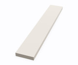 Swanstone Ellipse Solid Surface Vanity Side Splash 3/4" x 3" x 21" in Bisque - VT00022SS.018