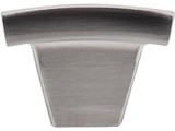 Top Knobs Sanctuary Arched 1 1/2" Length Bar Knob, Brushed Satin Nickel - TK1BSN