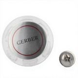 Gerber GA603475H Handle Cap Assembly for 2H Lavatory and Kitchen Faucet - Hot Gerber GA603475H Handle Cap Assembly for 2H Lavatory and Kitchen Faucet - Hot