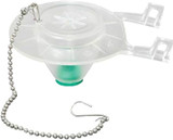 Gerber Flapper 1.6gpf 2" Diameter Time-Rated with Beaded Chain (incl. Green Baffle) for Mirage Aqua Saver Maxwell SE Maxwell and Viper Tanks (through model year 2013) - G0099647