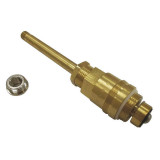 Gerber Long Compression Stem Assembly w/ Brass Seat - Hot - G0098004