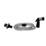 Gerber G0094100 Black Spray & Hose w/ Holder (Male) 2.2gpm - Chrome Gerber G0094100 Black Spray & Hose w/ Holder (Male) 2.2gpm - Chrome