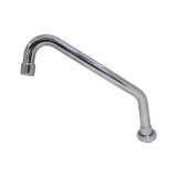 Gerber G0098302 8" High Tube Spout Subassembly w/ Aerator - Chrome Gerber G0098302 8" High Tube Spout Subassembly w/ Aerator - Chrome