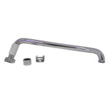 Gerber 12"Spout w/ Vandal Proof Aerator for Wall Mount Kitchen Faucet (After 8/00) - Chrome - G0098073