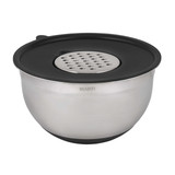 Ruvati Mixing Bowl and Colander with Black Composite Platform (complete set) for Workstation Sinks - RVA1288BWC