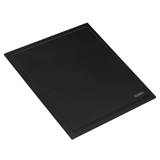 Ruvati 17 x 16 inch Black Composite Dual-Tier Cutting Board for Workstation Sinks - RVA1233BWC