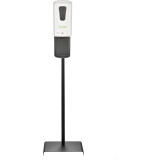 Alpine Automatic Hands-Free Foam Hand Sanitizer/Soap Dispenser with Floor Stand, 1200 mL, White - ALP430-F-S