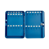 Alpine  ADI681-48-BLU-2pk 48 Key Steel Secure Cabinet with Key Lock, Blue (2 pack)