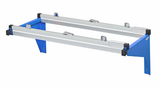 Alpine  ADI616-BLU Drop/Lift Wall Rack for Blueprints, Blue