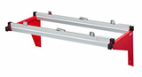 Alpine ADI616-RED Drop/Lift Wall Rack for Blueprints, Red