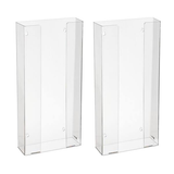 Alpine Quad Box Capacity Acrylic Glove Dispenser 2 Pack - ADI902-04-2PK