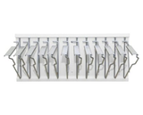 Alpine ADI617-WHI Large File Pivot Wall Rack for Blueprints, White