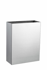 Alpine  ALP491 Stainless Steel Surface-Mounted Waste Receptacle