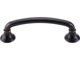 Top Knobs Lund 4" Center to Center Bar Pull, Tuscan Bronze - M1658