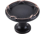 Top Knobs Ribbon & Reed 1 1/4" Diameter Round Knob, Tuscan Bronze - M1647