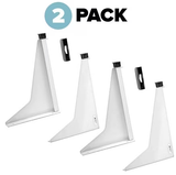 Alpine Drop Lift Wall Rack for Blueprints, White (2 pack) - ADI616-WHI-2pk