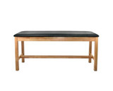 Alpine Black Straight Line Treatment Table - ADI996-04-BLK