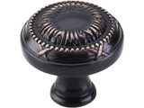 Top Knobs Ribbon 1 1/4" Diameter Round Knob, Tuscan Bronze - M1644
