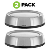 Alpine Stainless Steel Swivel Trash Can Cover (2 pack) - ALP470-65L-C-2pk