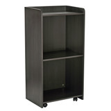 Alpine Mobile Hostess/Presentation Stand with Wheels - ADI661-07-BLK
