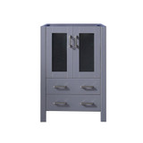 Lexora LV341824SB00000 Volez 24 inch W Dark Grey Bath Vanity Cabinet