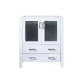 Lexora Volez 30 inch W White Bath Vanity Cabinet