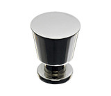 Top Knobs Rocks 7/8" Diameter Round Knob, Polished Nickel - M1606