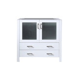Lexora LV341836SA00000 Volez 36 inch W White Bath Vanity Cabinet
