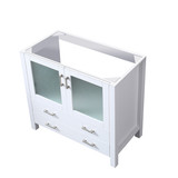 Lexora Volez 36 inch W White Bath Vanity Cabinet
