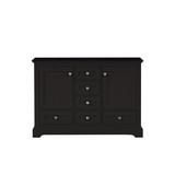 Lexora Dukes 48 in. W Espresso Double Sink Vanity Cabinet