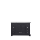 Lexora LVD48SG300 Dukes 48 in. W Espresso Vanity Cabinet and Cultured Marble Top