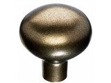 Top Knobs Aspen Large Egg 1 7/16" Length Oval Knob, Light Bronze - M1531
