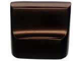 Top Knobs Aspen Flat Sided 7/8" Center to Center Rectangle Knob, Mahogany Bronze - M1503