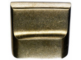 Top Knobs Aspen Flat Sided 7/8" Center to Center Rectangle Knob, Light Bronze - M1501