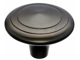 Top Knobs Aspen Peak 2" Diameter Round Knob, Medium Bronze - M1497