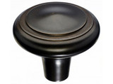 Top Knobs Aspen Peak 1 5/8" Diameter Round Knob, Medium Bronze - M1492