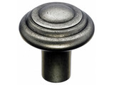 Top Knobs Aspen Button 1 1/4" Diameter Round Knob, Silicon Bronze Light - M1470