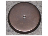 Top Knobs M1462 MB Aspen Round Backplate 1 1/4" - Medium Bronze