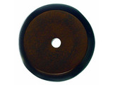Top Knobs Aspen Round Backplate 1 1/4", Mahogany Bronze - M1463