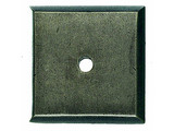Top Knobs Aspen Square Backplate 1 1/4", Silicon Bronze Light - M1450