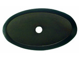 Top Knobs Aspen Oval Backplate 1 3/4", Medium Bronze - M1442