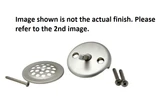 Trim To The Trade Trip Lever Waste & Overflow Grid Tub Drain, Antique Nickel - 4T-169-4