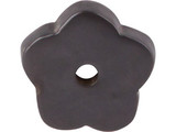 Top Knobs Aspen Flower Backplate 1", Medium Bronze - M1427
